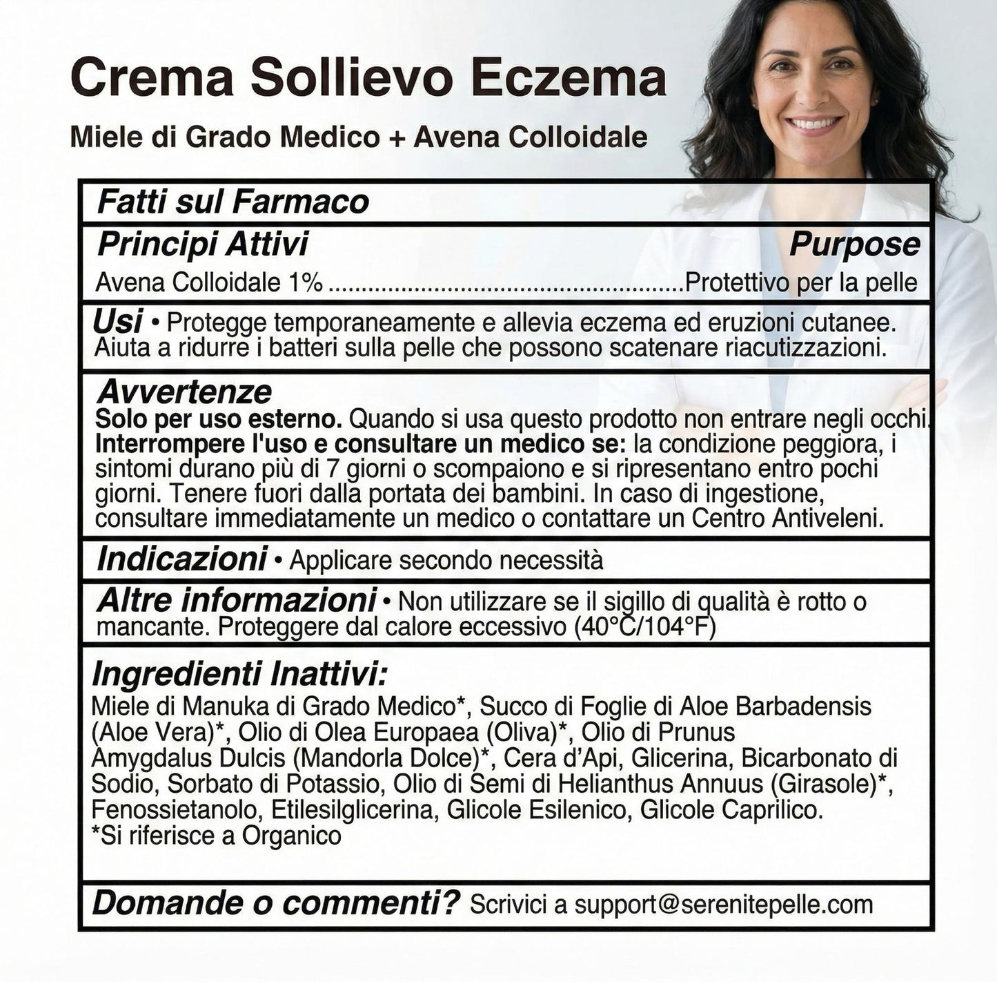 finalmente metti fine ai graffi infiniti del tuo bambino con SeneritePelle