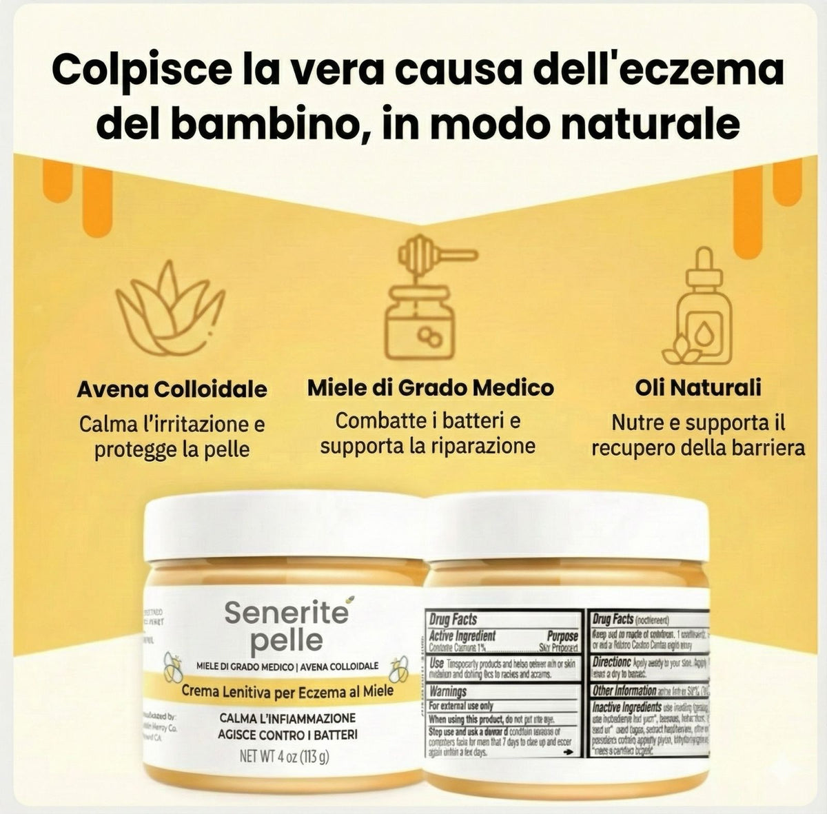 finalmente metti fine ai graffi infiniti del tuo bambino con SeneritePelle