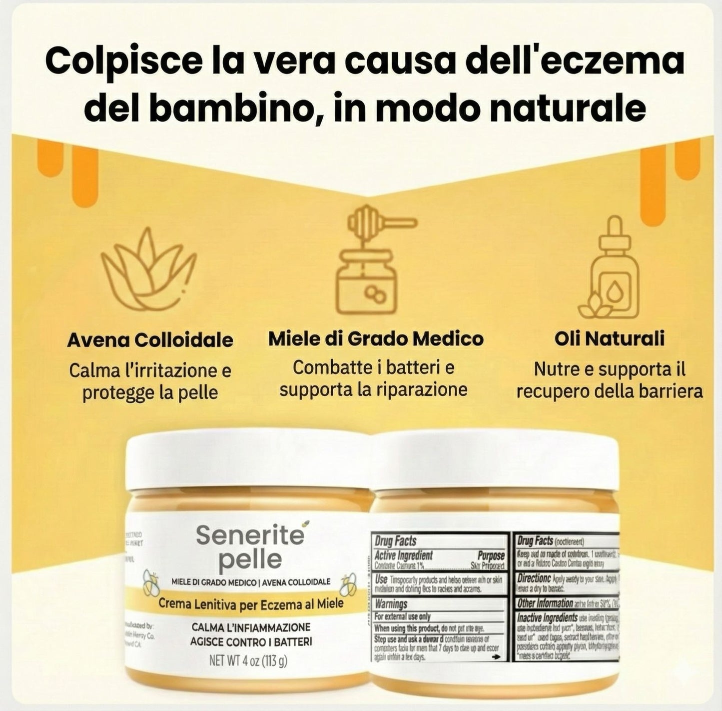 finalmente metti fine ai graffi infiniti del tuo bambino con SeneritePelle