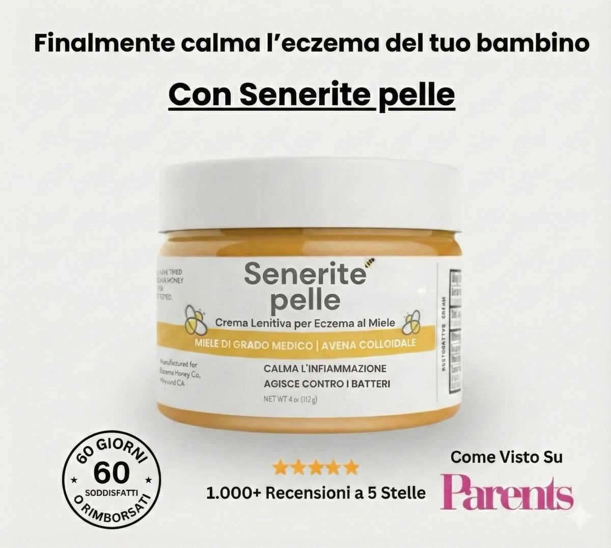 finalmente metti fine ai graffi infiniti del tuo bambino con SeneritePelle