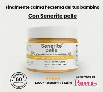 finalmente metti fine ai graffi infiniti del tuo bambino con SeneritePelle