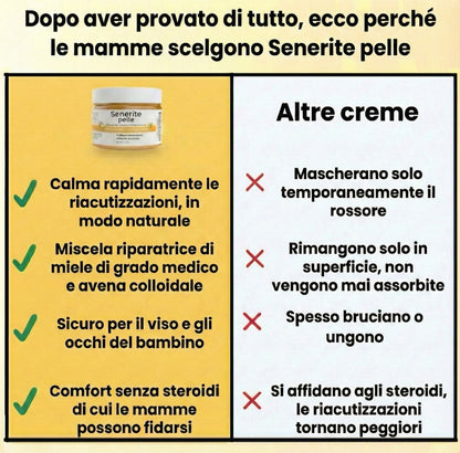 finalmente metti fine ai graffi infiniti del tuo bambino con SeneritePelle